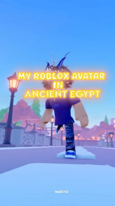 MY ROBLOX AVATAR IN ANCIENT EGYPT 🏜️🤯 || #roblox #edit #robloxedit# ...