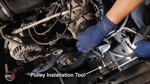 How to Remove & Install a Power Steering Pulley Correctly | Avoiding Damage | PWR Steer
