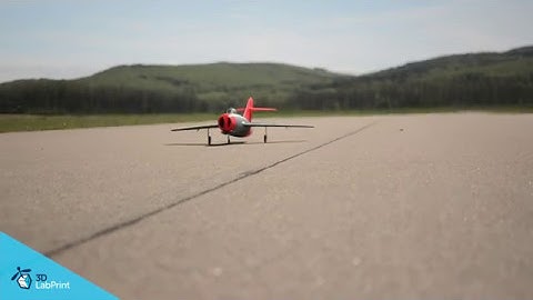 MiG-15 fully printed-flight trailer