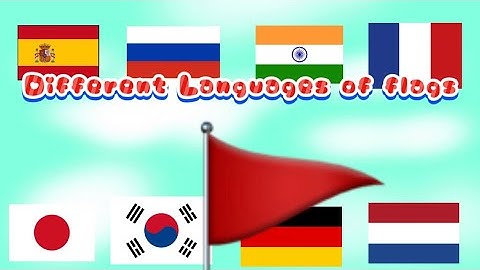 Different languages of flags #different #languages