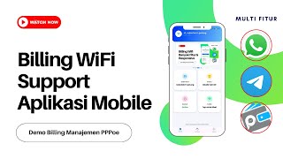 Billing Mikrotik Support Aplikasi Mobile screenshot 5