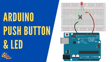 Arduino Projects - LED control using Push Button