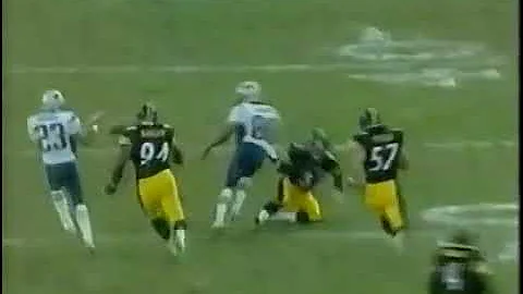 2001 AFCCG FG block ret for TD by A.Harrris 3rd Qtr