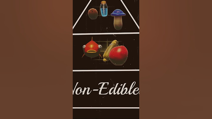 Fortnite Food Pyramid