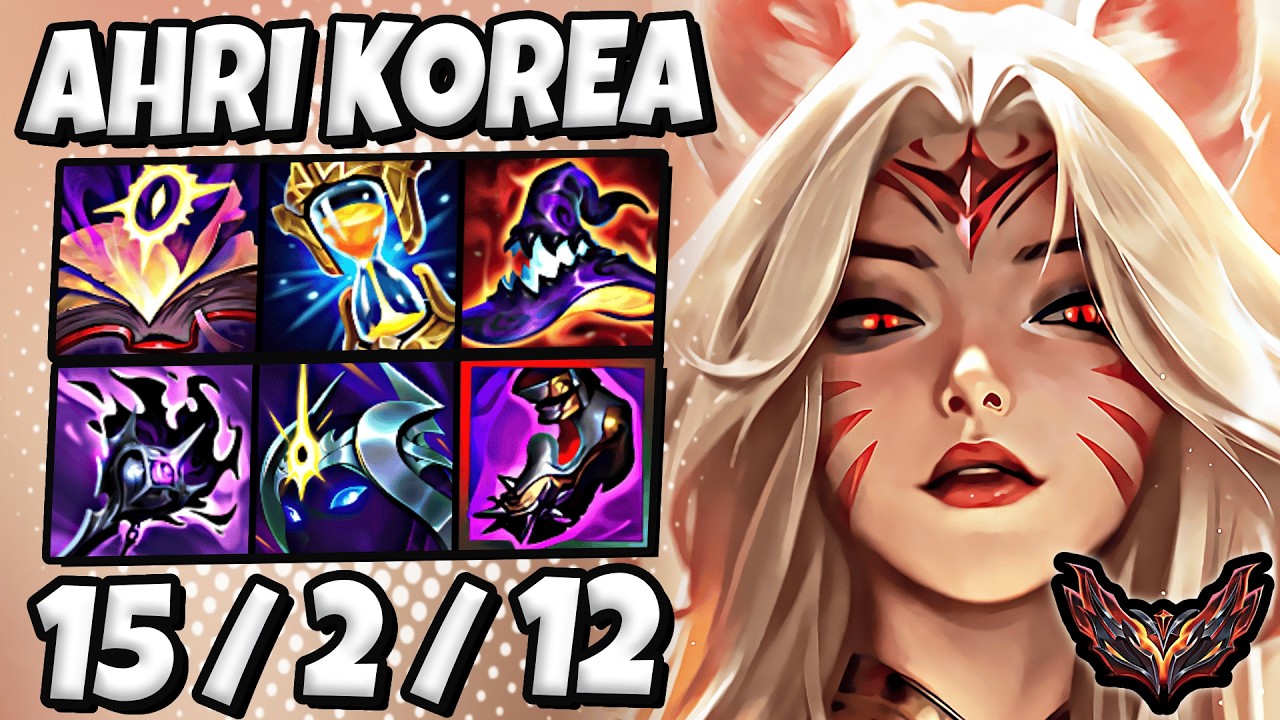 Ahri vs Yone MID [ TripleKill ] Korea Grandmaster 1019 LP | Patch 25.19 ✅