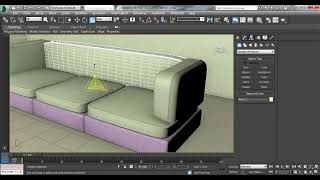 How to make Sofa in 3ds max