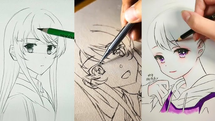 Cute anime girl (sketch practice) Art_addict03 - Illustrations ART street