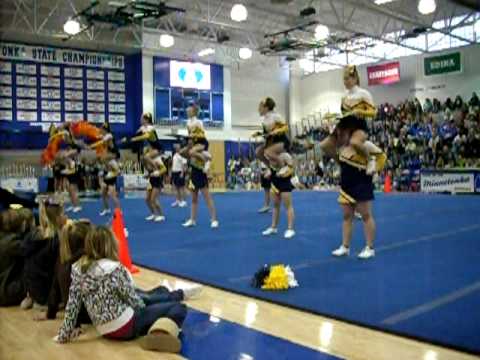 Totino-Grace CHEER REGIONALS were goin to NATIONAL...