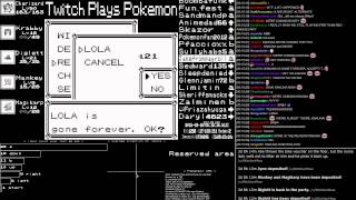 Twitchplayspokemon - Anniversary Red - Releasing Jynx (Most of Chat included)