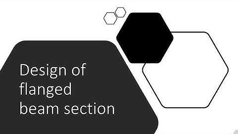 1.10f | Design of flanged beam Section