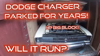 ABANDONED Big Block Dodge Charger Survivor Will It Run?