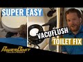 Comment remplacer un joint vacuflush  super facile  mon bateau diy