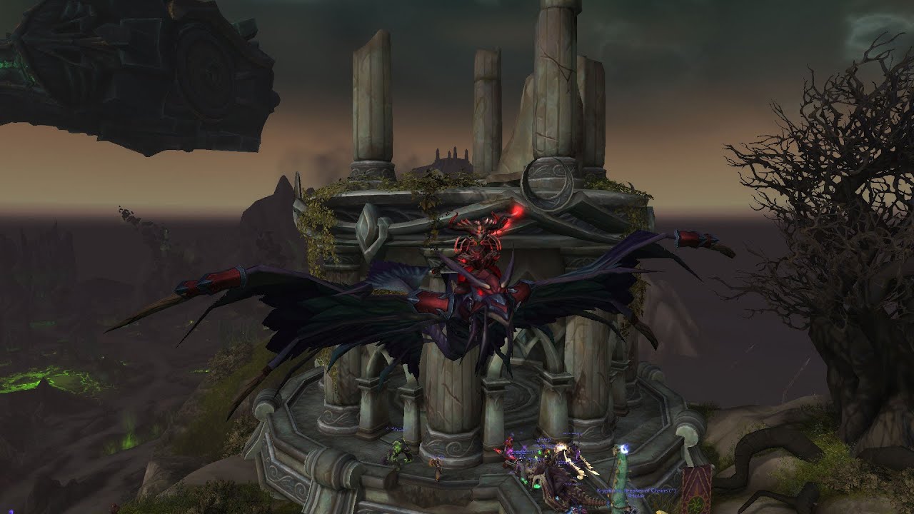 WoW Mage Tower Destro Warlock