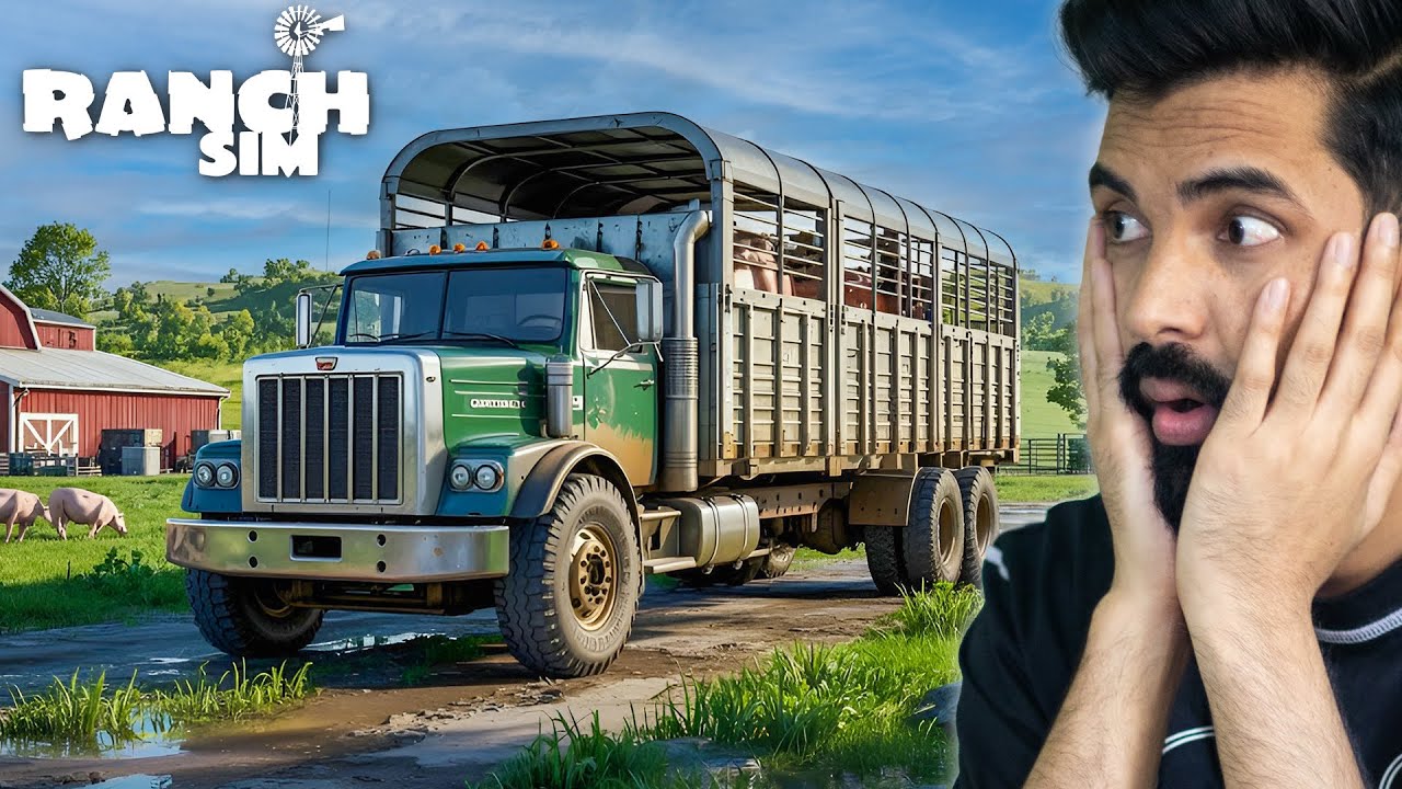 Youtube Ranch's I BOUGHT A BIG TRUCK... BUT LOST EVERYTHING 😭 | RANCH SIMULATOR #10 ...