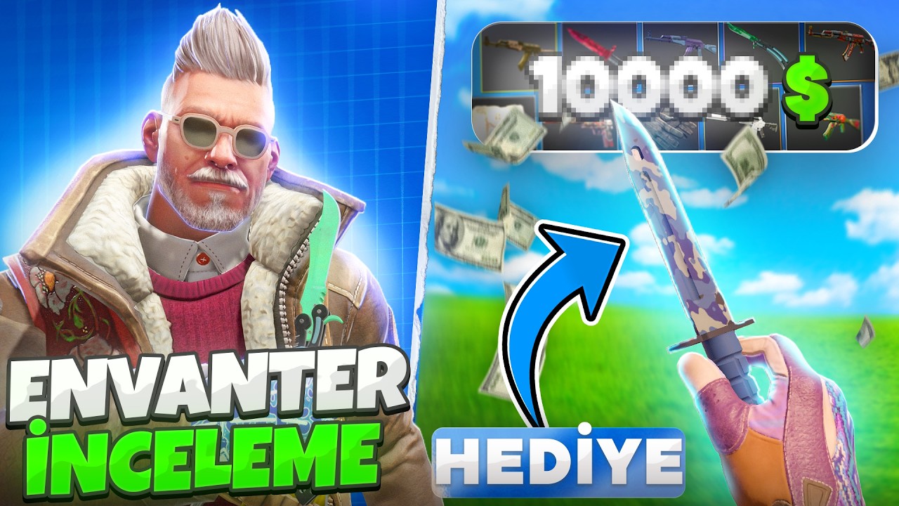 BİNLERCE DOLARLIK ENVANTERLER (BIÇAK HEDİYE)