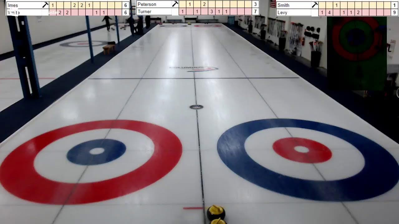 Columbus Curling Club Live Stream Playdowns Draw 1