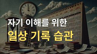 자기 이해와 성장의 비밀 : 일상을 기록하는 습관
