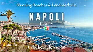 Naples, Italy: A Stunning Visual Journey Through Coastal Beauty and Beachfront Homes | 4K