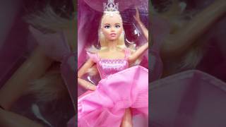 ASMR Cardboard Sounds Satisfying Unboxing Odile Ballet Barbie Pink Doll #shorts