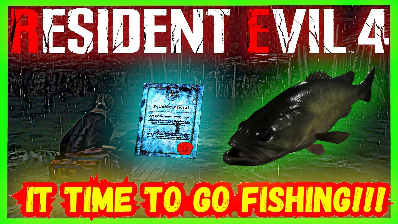 RESIDENT EVIL 4 REMAKE (2023) - Gigantic Fish Merchant Request Guide (Catch Lunker Bass)