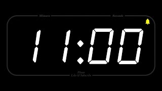 11 MINUET - TIMER & ALARM - Full HD - COUNTDOWN