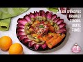 Recette de Salade d'Endives, Oranges Sanguines, Fenouil et Truite Fumée