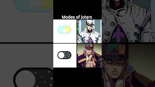Jotaro Kujo Light Mode vs Dark Mode 😂 Part 3 vs Part 4 | JoJo’s Bizarre Adventure Meme