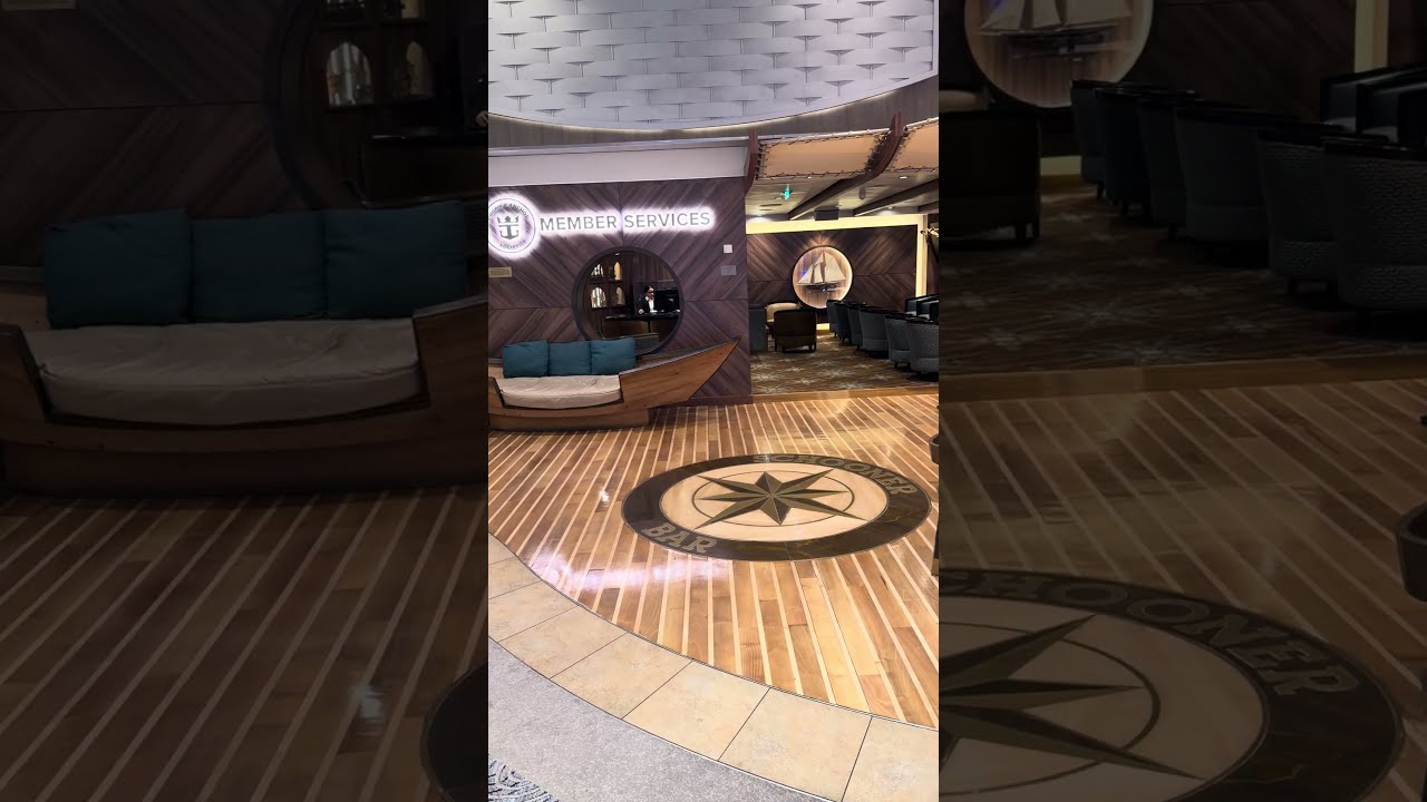 The secret to finding the best spots on Harmony of the Seas #cruisetips #shorts