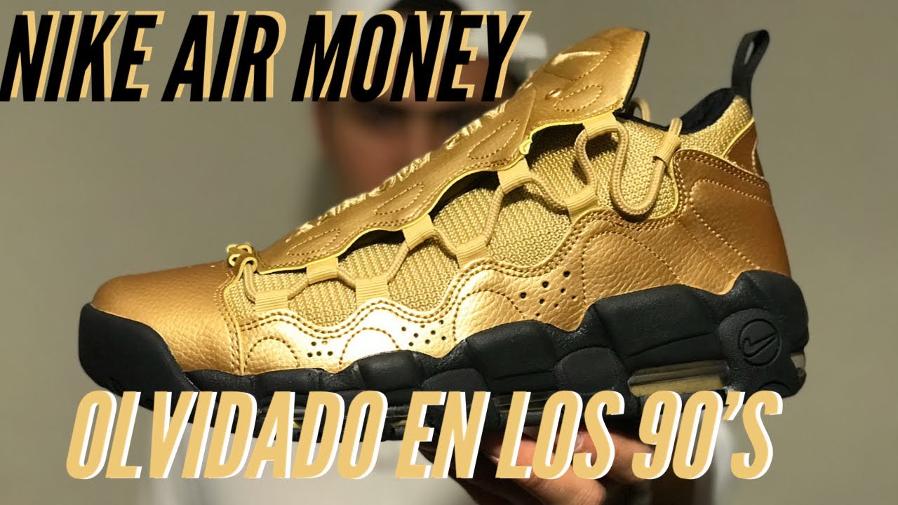 air money nike gold