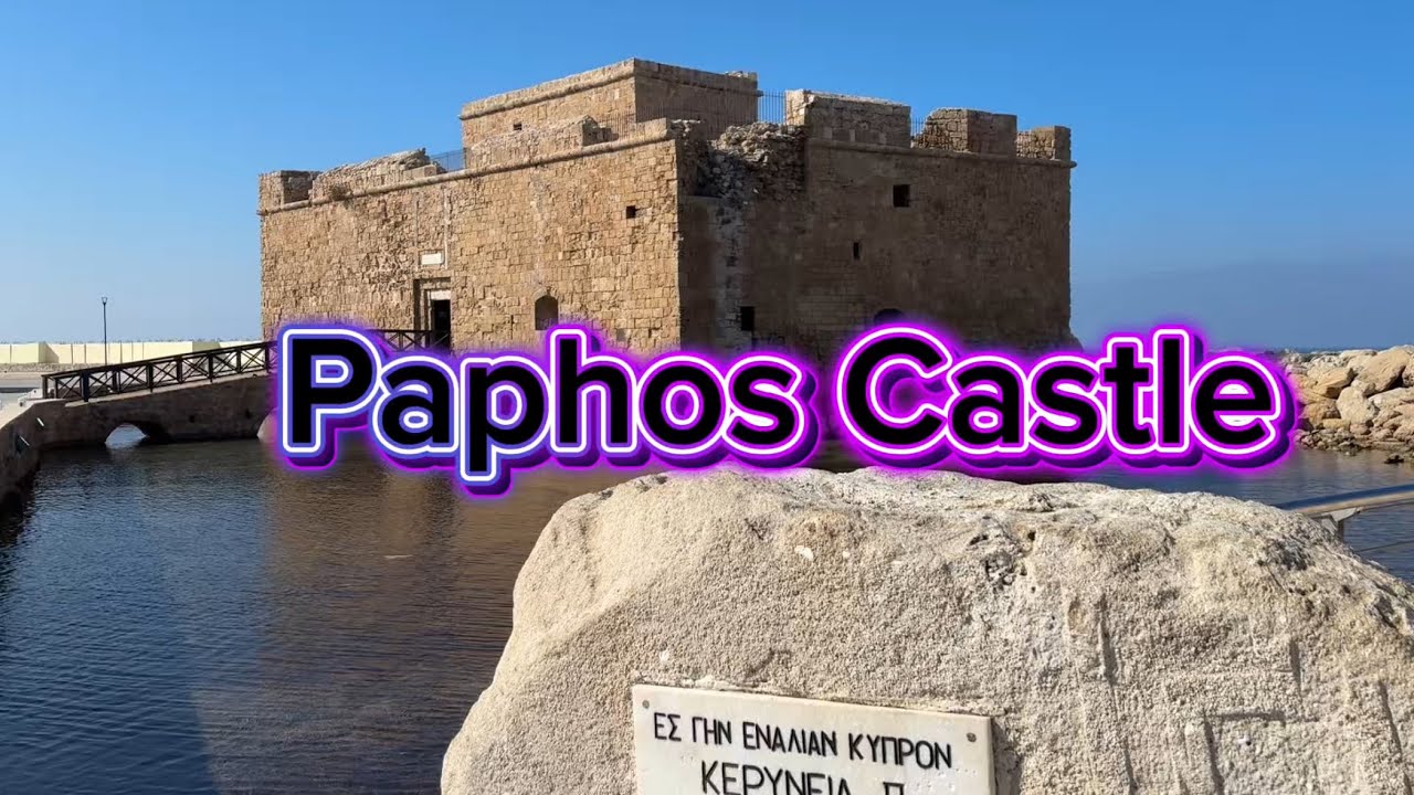 Paphos Castle Walk Through 