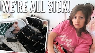 Our Family Gets Hit with the Stomach Flu | We Can&#39;t Catch a Break!