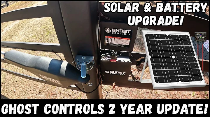 Ghost Controls Gate Opener 2 Year Update! Upgraded Solar And Battery!