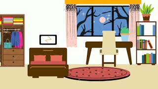 background animasi bergerak kamar
