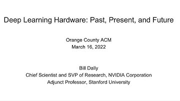 Deep Learning Hardware