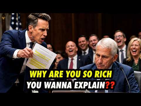 Congress ERUPTS in Laughter as Sen. Hawley DESTROYS Fauci and Democrats in EPIC Speech