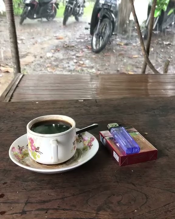 story wa kopi pas hujan