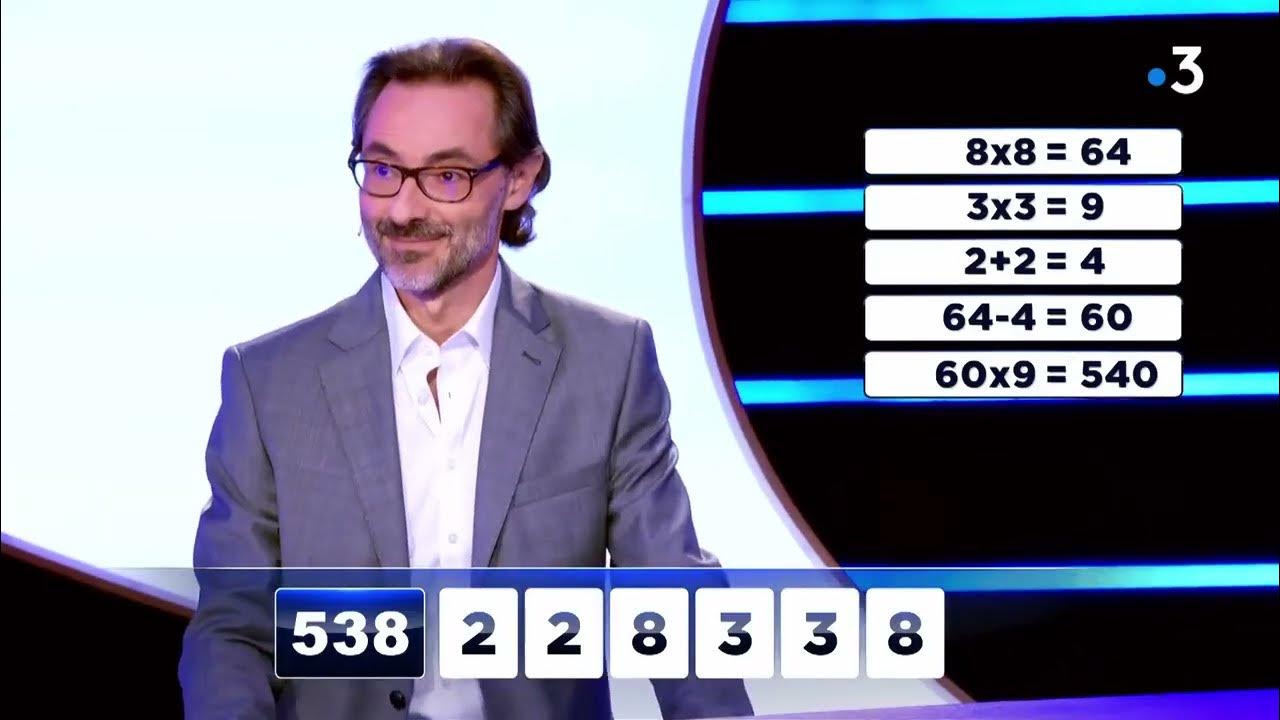 Des chiffres et des lettres Le compte est bon (22 octobre 2022) YouTube