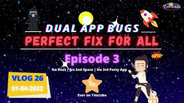 Dual app bugs fixed | 100% working solution | Android 11+ | April | 2022 #xiaomi #redmi #miui12 #fix