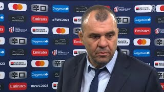 Michael Cheika fustige l'arbitrage après la défaite de l'Argentine face à l'Angleterre