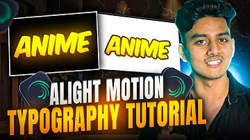 Master Alight Motion Typography in 5 Minutes (Easy Tutorial!)