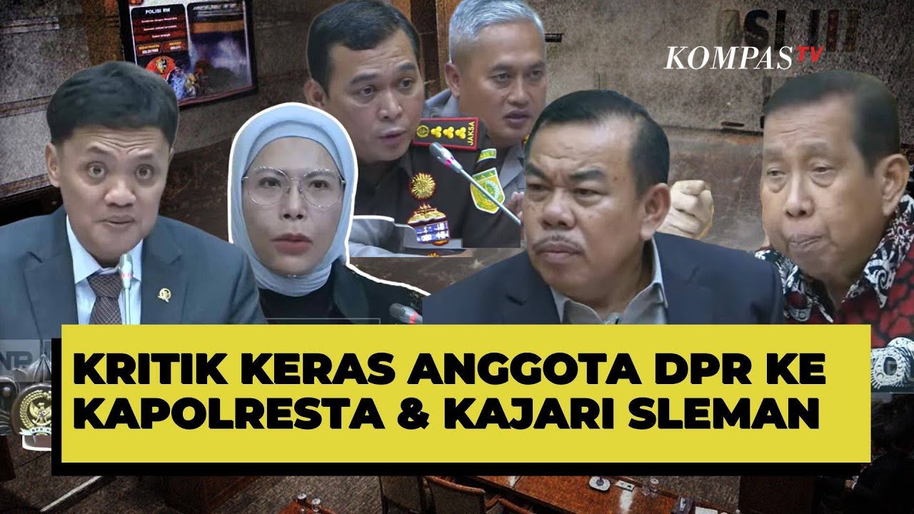 Kritik Keras DPR ke Kapolresta-Kajari Sleman Buntut Kasus Suami Bela Istri Jadi Tersangka | PARASOT