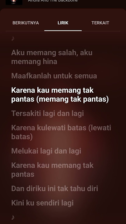 Download lagu lirik lagu 'Andra And The Backbone' Lagi Dan Lagi_#subscribe #viral #like #music #trending #fyp #fy