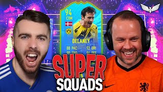 SUMMER STARS DELANEY SUPER SQUADS with @Chuffsters  FIFA 21 ULTIMATE TEAM #FIFA21
