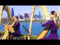 IT IS YOU I HAVE LOVED (Shrek) Harp Twins - Camille and Kennerly