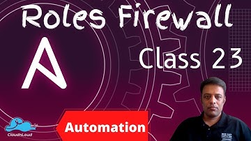 Ansible-Automation-Zero-to-Hero-Roles firewall-Class 23 | #DevOps | #InfraAutomation |#Orchestration