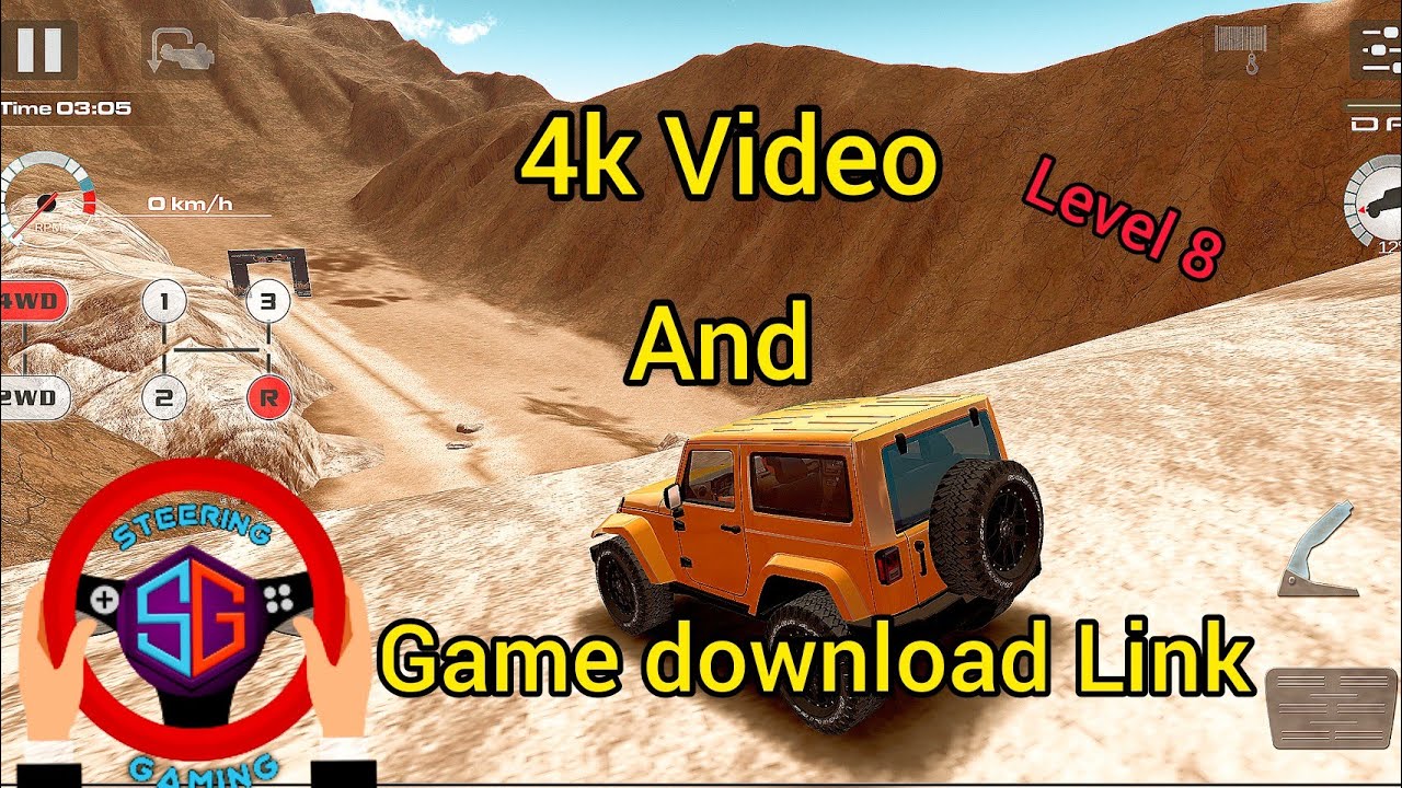 Offroad drive desert level 8  Gameplay 4k And Apk  Download