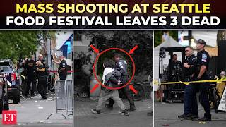 Seattle mass shooting | 3 dead, 4 injured after gunfire erupts at food festival; 1 suspect arrested