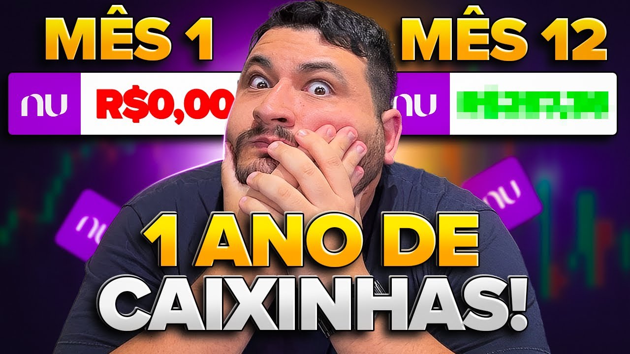 1 ANO investindo nas CAIXINHAS DO NUBANK! Perdi Dinheiro? Quanto Rendeu?