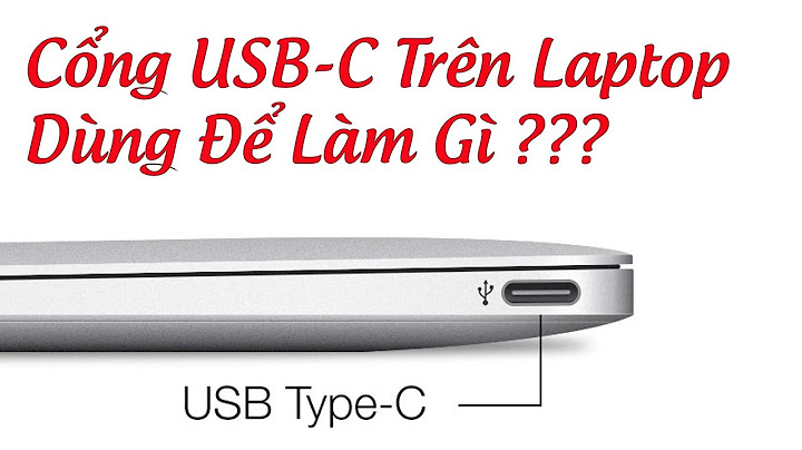 Cổng sạc usb type c là gì năm 2024