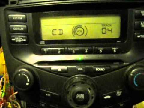 estereo honda accord 2004